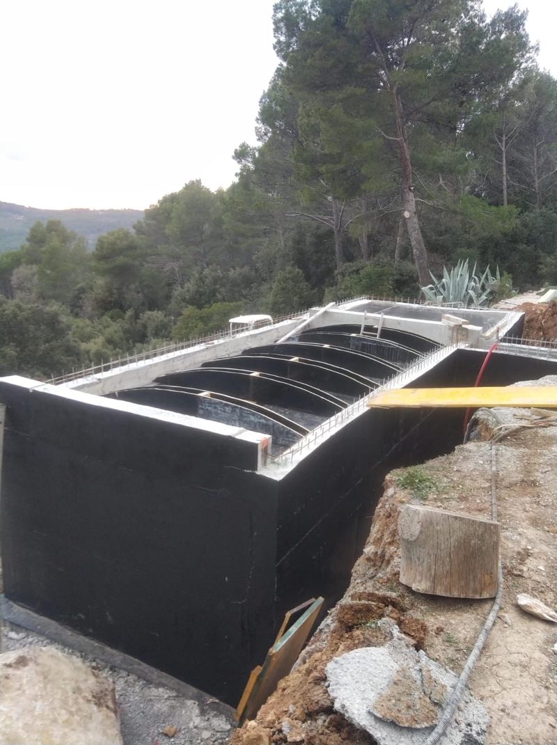 Construction d'une cave enterrée en béton à Draguignan – RGTC, photo 1