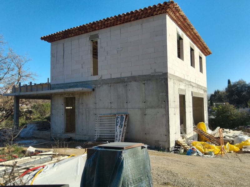 Construction d'une villa à Flayosc – RGTC