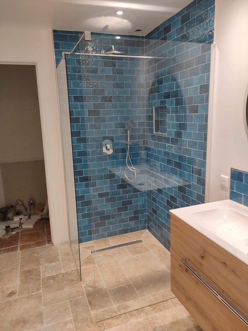 Rénovation d'une salle de bains à Flayosc – RGTC